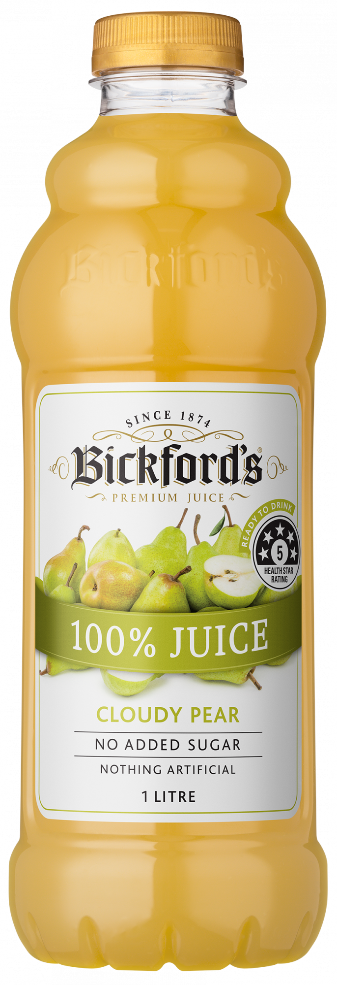 Bickford's Cloudy Pear Juice 1L