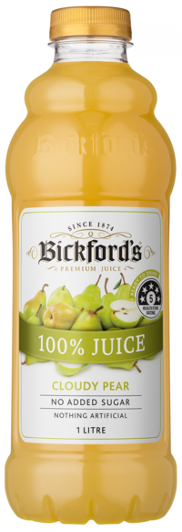 Bickford's Cloudy Pear Juice 1L