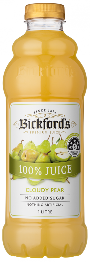 Bickford's Cloudy Pear Juice 1L