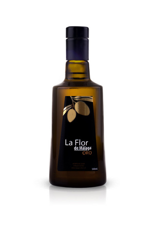 EVOO La Flor de Malaga Gold Edition Bell Cristal 500 ml