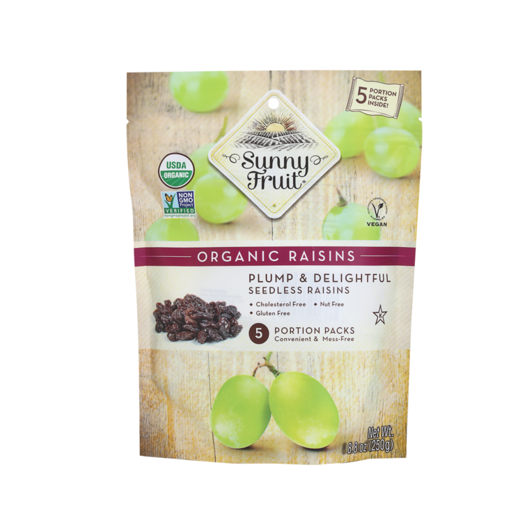 ORGANIC DRIED RAISINS