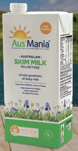 Aus'Mania UHT Skim Cream