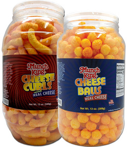 Munch King Cheese Balls and Curls