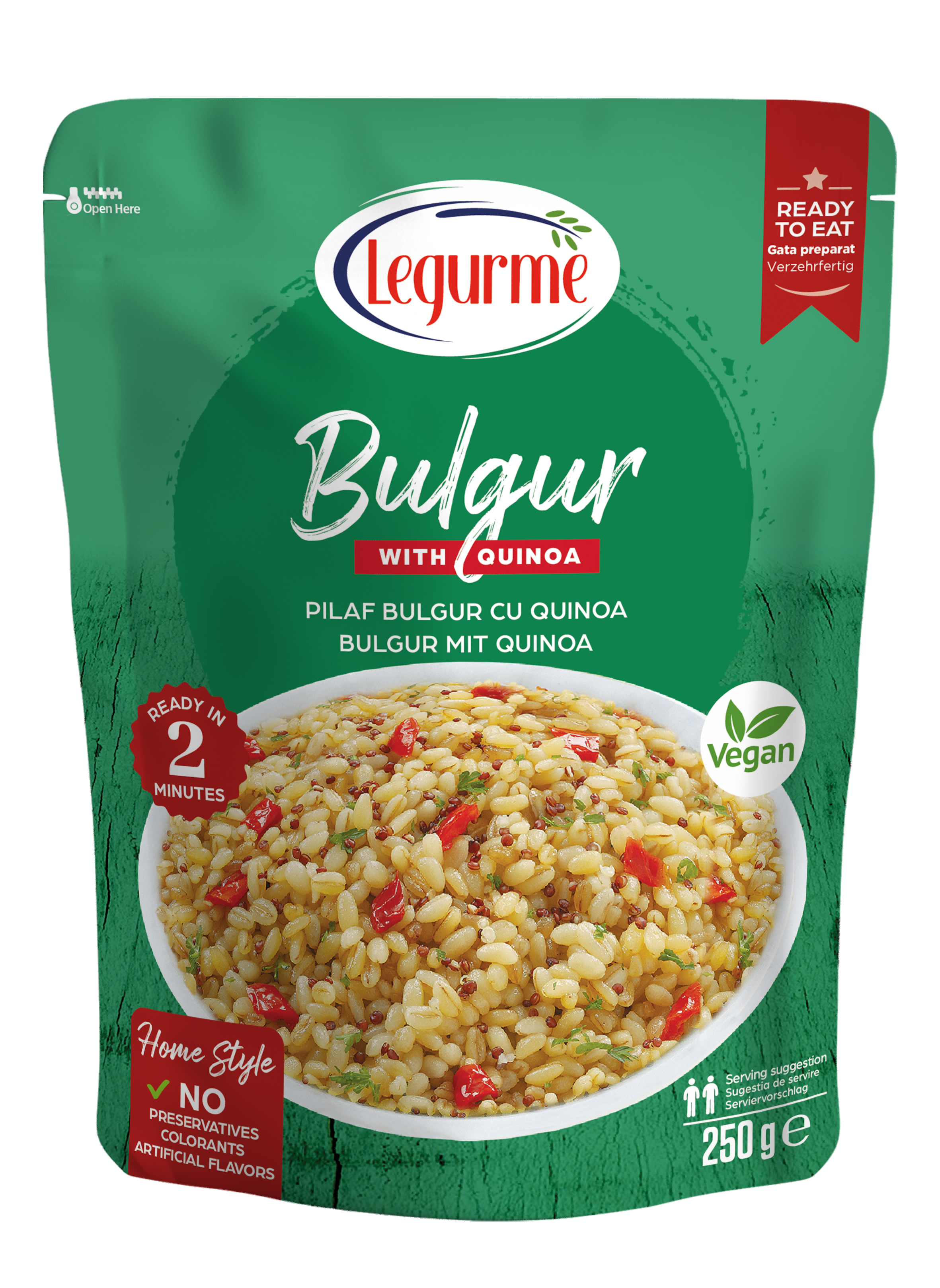 Bulgur with Quinoa