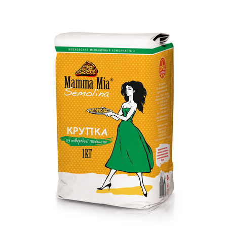 Premium Pasta Durum Wheat Flour  (Wheat Middlings) GOST 31463-2012