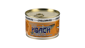 .Salted granular caviar 