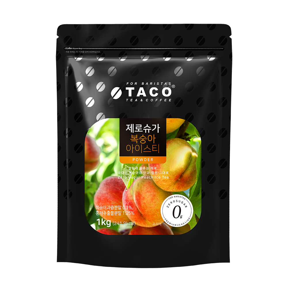 TACO Zero Sugar Peach Ice Tea