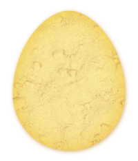 Dry egg yolk, pasteurized