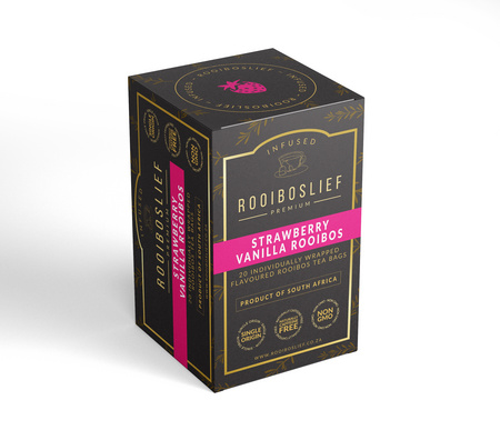 Premium Infused Rooibos -  Strawberry Vanilla