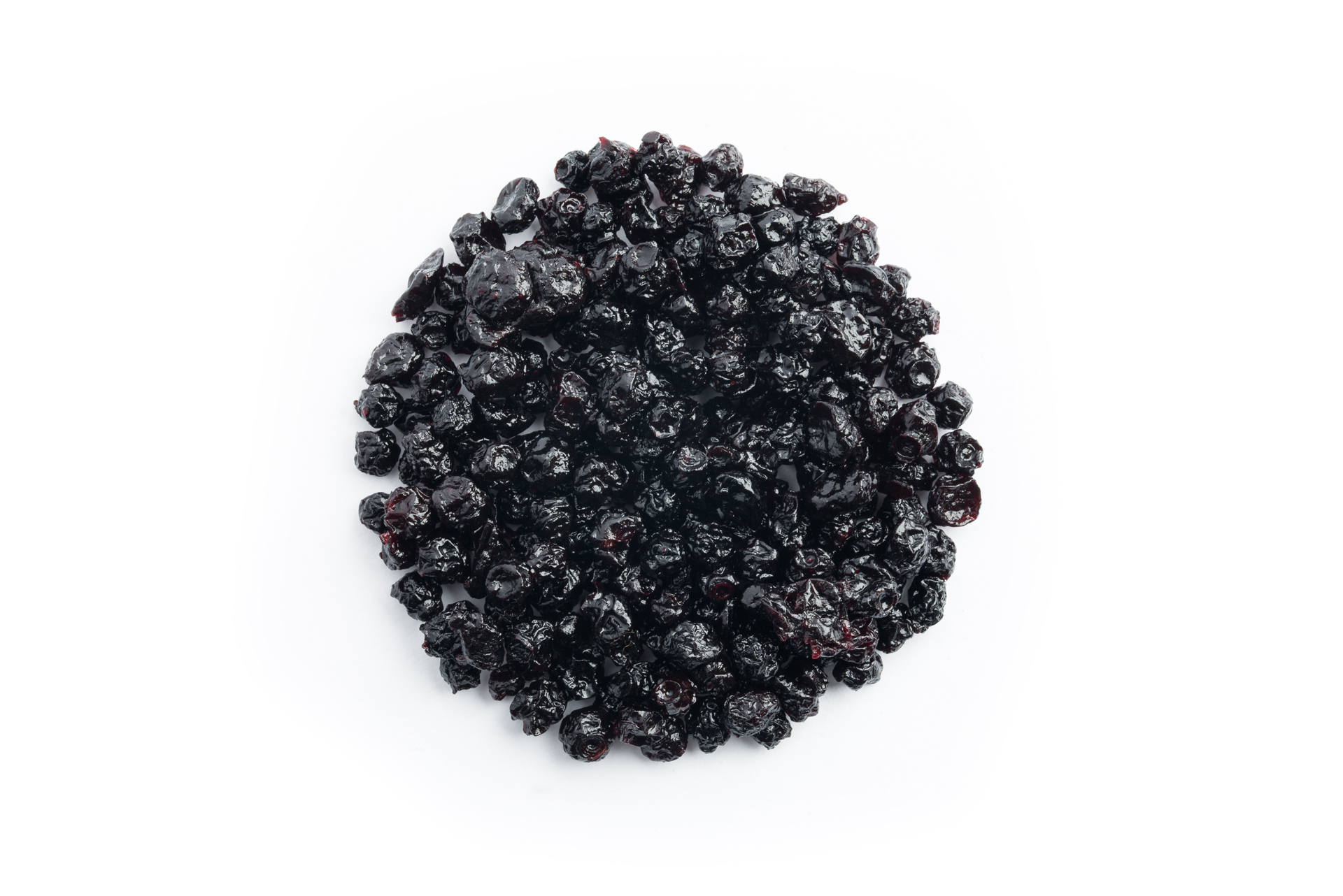 Wild dried blueberries, cane sugar