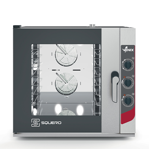 SQ06M0G0 - SQUERO BAKERY OVEN 6 TRAYS - 600 X 400 GN 1/1 - MECHANICAL CONTROL