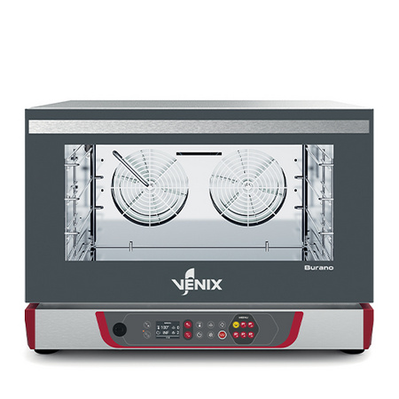 B04LVHBER - BURANO CONVECTION OVEN - 4 TRAYS 600 X 400 GN 1/1 - DIGITAL 2,4