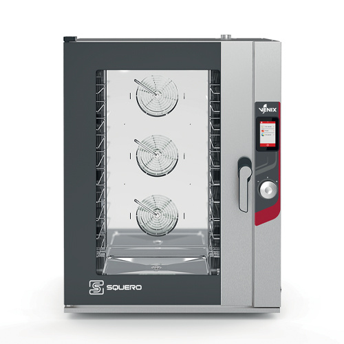 SQ10TCC - SQUERO BAKERY OVEN 10 TRAYS 600x400 GN 1/1 - 5’’ CAPACITIVE TOUCH CONTROL - AUTOMATIC WASHING