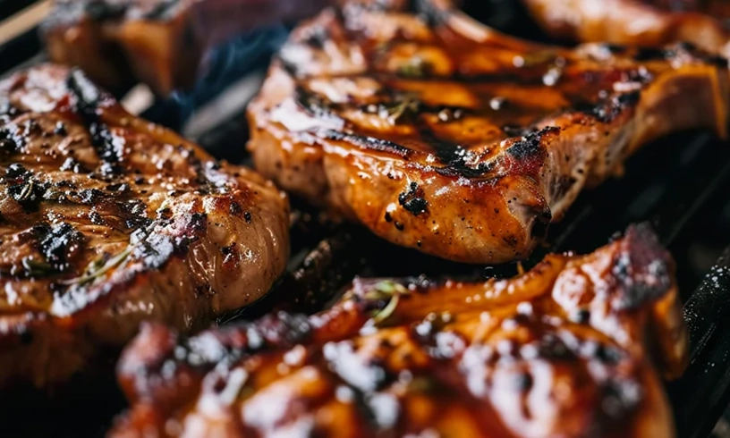 You're Missing Out If You're Not Cooking Pork Chops With This Sweet Spread