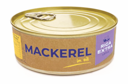 Atlantic mackerel in oil 240g