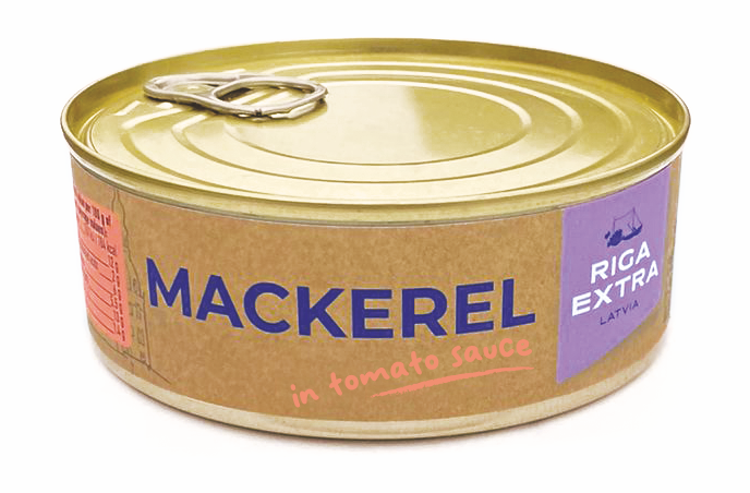 Atlantic mackerel in tomato sauce 240g