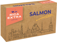 Atlantic salmon in mustard sauce 120g