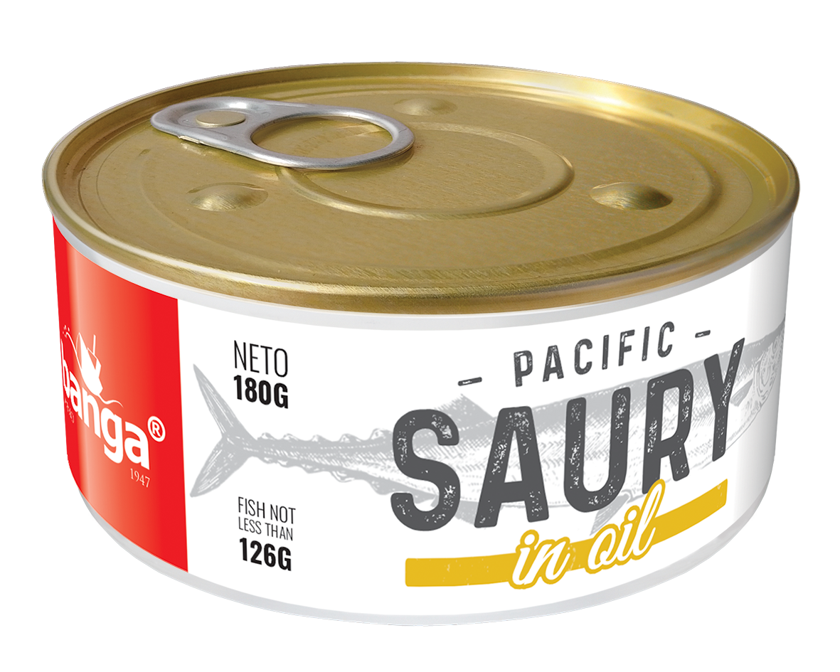 Pacific Saury in oil 180g