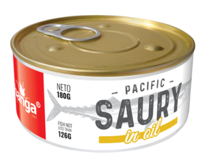 Pacific Saury in oil 180g