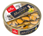 Smoked mussels in oil 120g