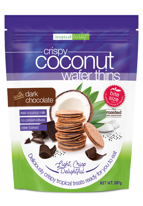 TROPICAL FIELDS CHOCO. WAFER 397G