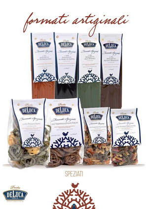 flavoured artisanal pasta