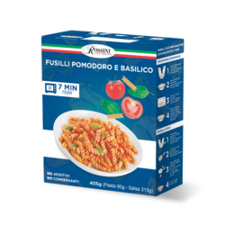 Fusilli Tomato & Basil - 阳光番茄罗勒螺旋意面