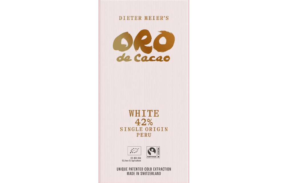 Oro de Cacao White Chocolate Single Origin Peru 42% 欧缇可 白巧克力  