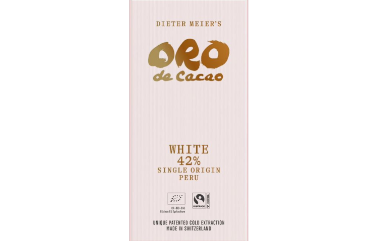 Oro de Cacao White Chocolate Single Origin Peru 42% 欧缇可 白巧克力  