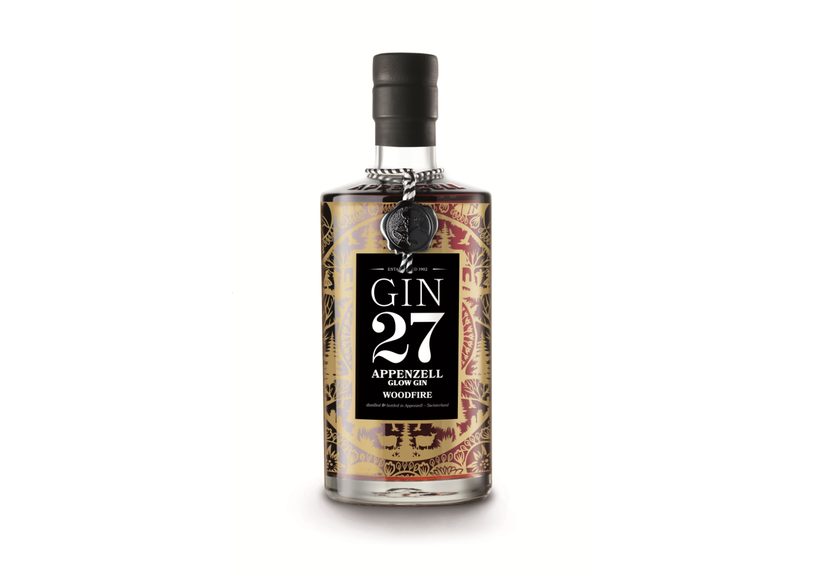 Appenzeller Gin 27 Woodfire Glow  瑞本⼭酿木炽⾹⾦酒27