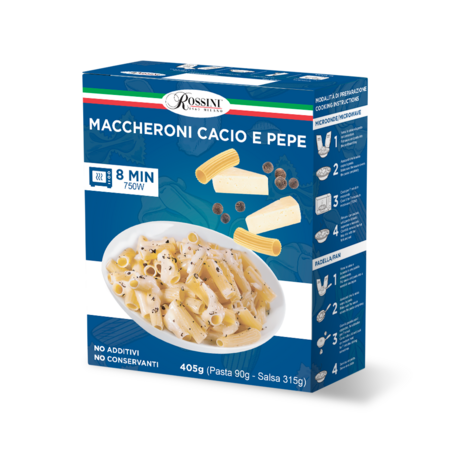 Maccheroni cacio cheese and pepper - 意大利佩科里诺胡椒通心粉