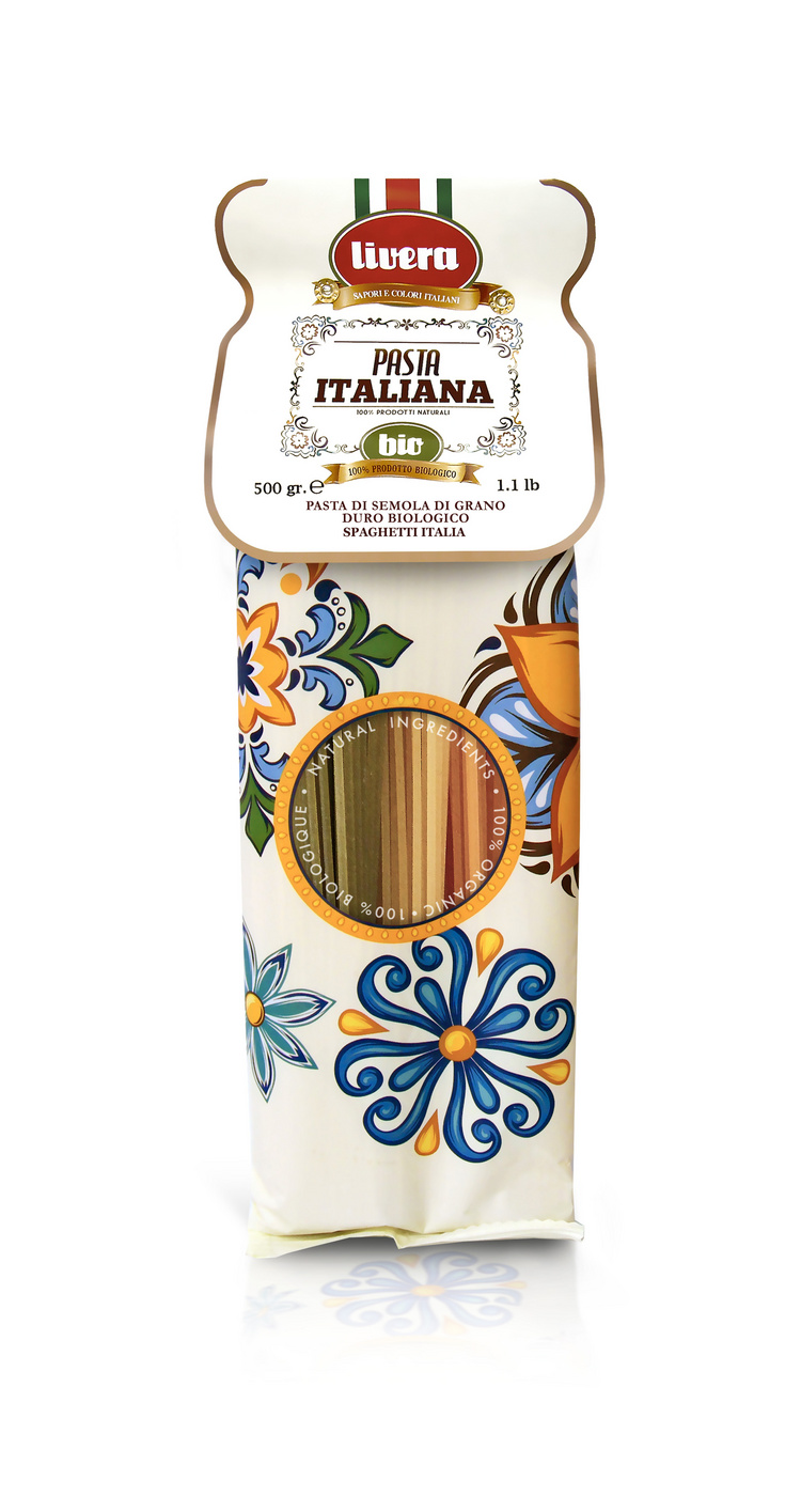 ARTISANAL ORGANIC SPAGHETTI 3 COLORS