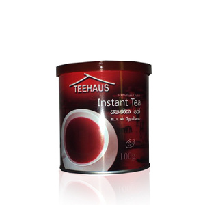 Ceylon Instant Tea Powder in 100g Retail Tin