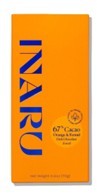67% Orange & Fennel Dark Chocolate Bar 13g, 30g, and 70g