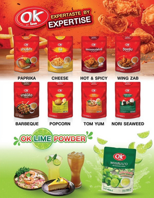 OK SEASONING AND LIME SEASONING POWDER