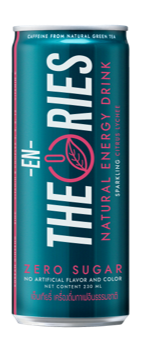 En-THEORISE Natural Energy Drink - Citrus and Lychee Flavor