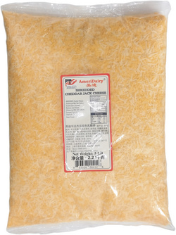 美迪车达杰克双色 乳酪碎 AmeriDairy  Shredded   Cheddar Jack Cheese
