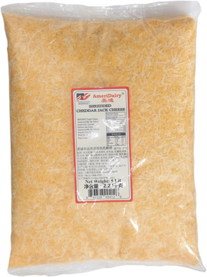美迪车达杰克双色 乳酪碎 AmeriDairy  Shredded   Cheddar Jack Cheese