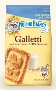 “GALLETTI” MULINO BIANCO BISCUITS - 白磨坊鲜奶饼干