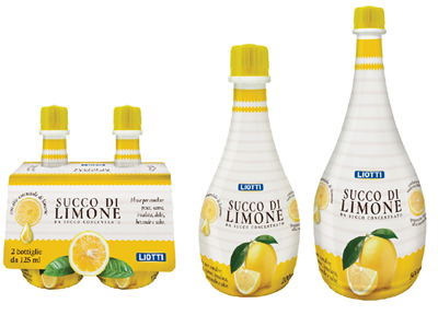 LEMON JUICE  with essential oil in the undercap PE