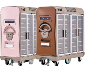 Mog smile Hot & Chilled Meal Delivery Cart