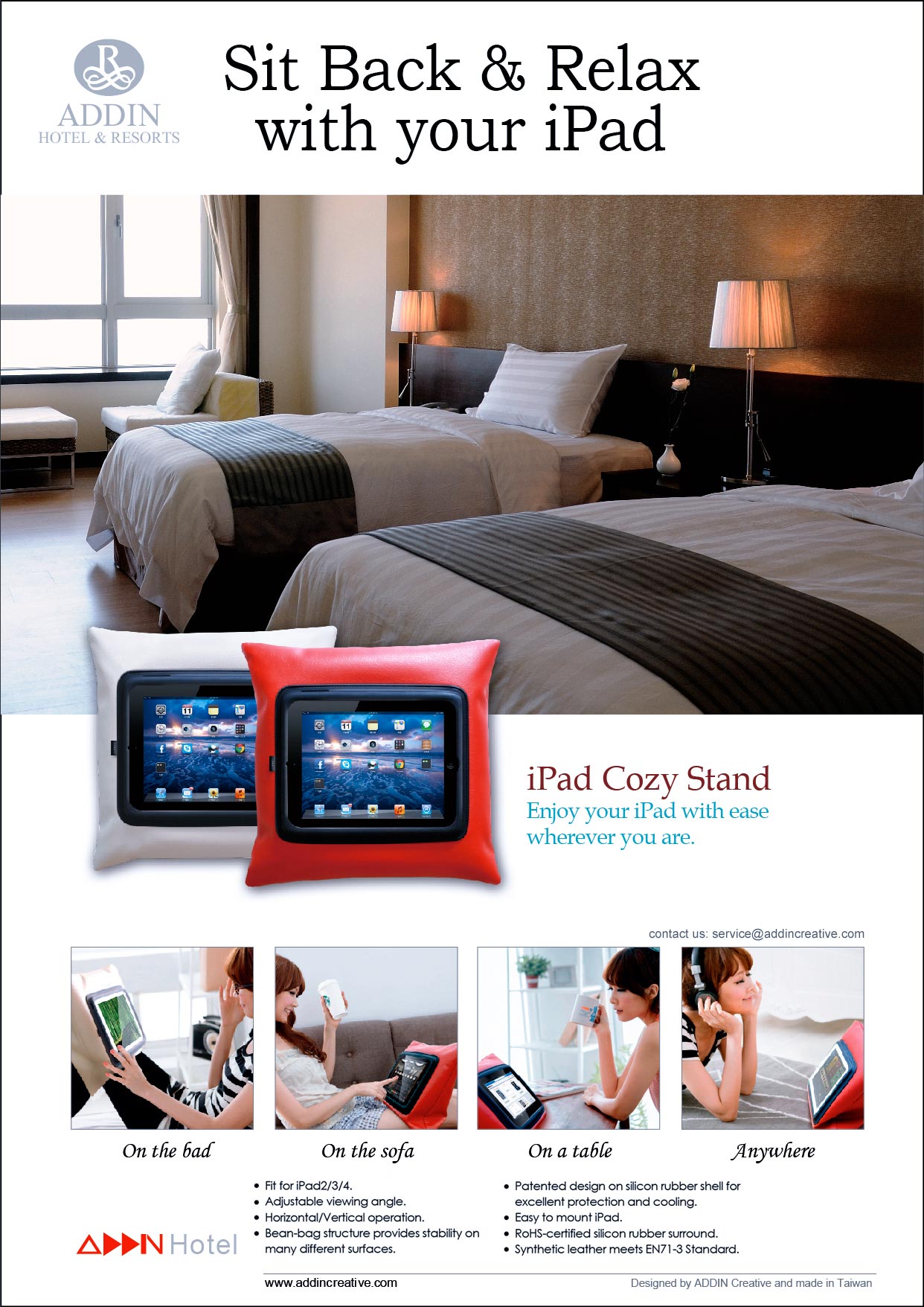 Tablet Cozy Stand